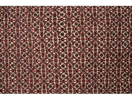 Perser Teppich "Bijar" Orientteppich mit Seide 115x82 cm