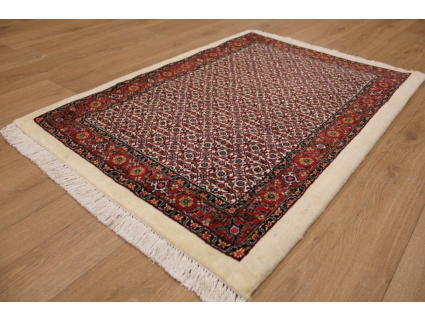 Perser Teppich "Bijar" Orientteppich mit Seide 115x82 cm