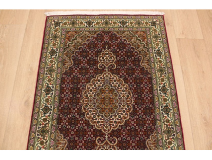 Persian carpet "Tabriz mahi" with Silk 124x82 cm