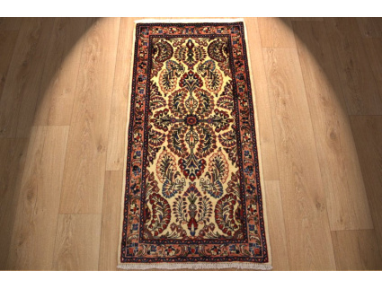 Persian carpet "Sarough" oriental 128x65 cm