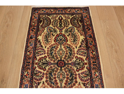 Persian carpet "Sarough" oriental 128x65 cm