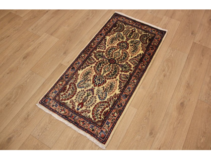 Persian carpet "Sarough" oriental 128x65 cm