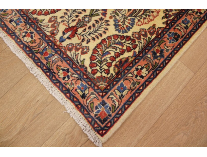 Persian carpet "Sarough" oriental 128x65 cm