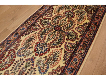 Persian carpet "Sarough" oriental 128x65 cm