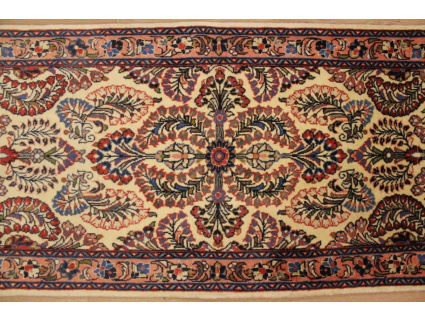 Persian carpet "Sarough" oriental 128x65 cm