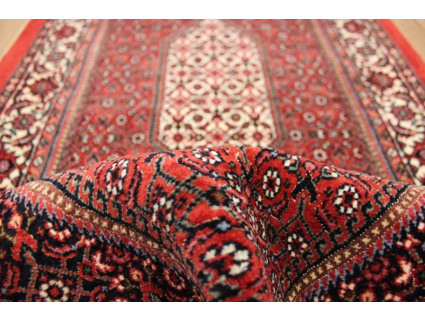 Persian carpet "Bijar" with Silk 146x70 cm