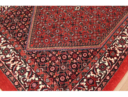 Persian carpet "Bijar" with Silk 146x70 cm