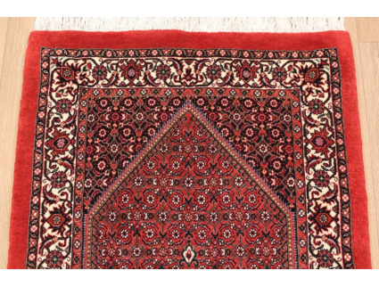 Persian carpet "Bijar" with Silk 146x70 cm