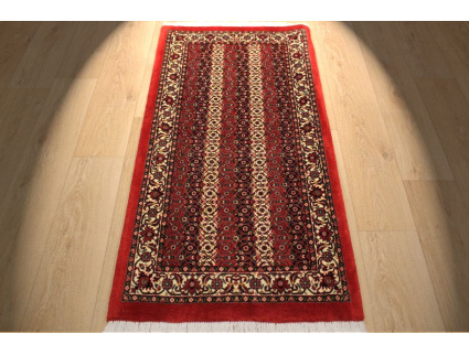 Perser Teppich "Bijar" Orientteppich mit Seide 142x70 cm