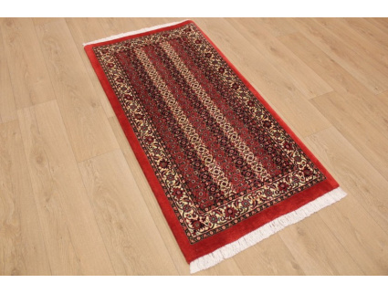 Perser Teppich "Bijar" Orientteppich mit Seide 142x70 cm