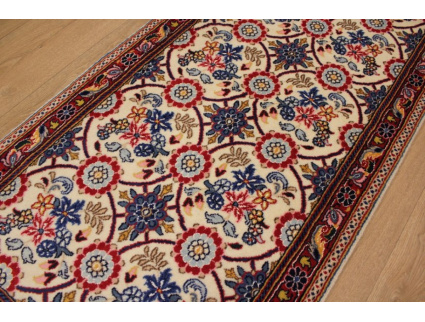 Persian carpet Waramin 303x76 cm Beige