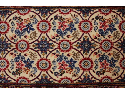 Persian carpet Waramin 303x76 cm Beige