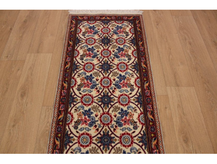 Persian carpet Waramin 303x76 cm Beige