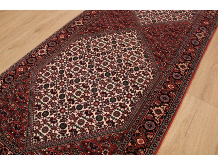 Perser Teppich "Bidjar" Läufer Orientteppich 303x83 cm Beige