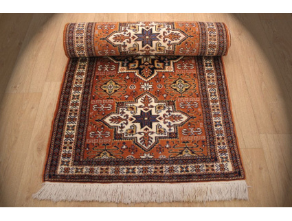 Persian carpet "Ardebil" Runner wool 289x79 cm