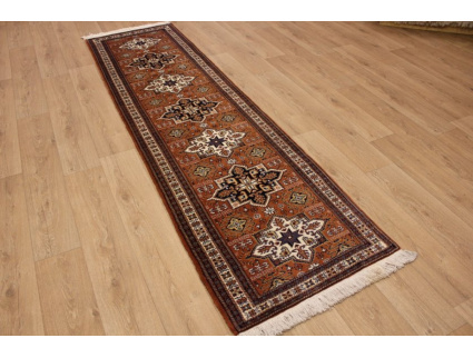 Persian carpet "Ardebil" Runner wool 289x79 cm