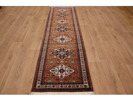 Persian carpet "Ardebil" Runner wool 289x79 cm