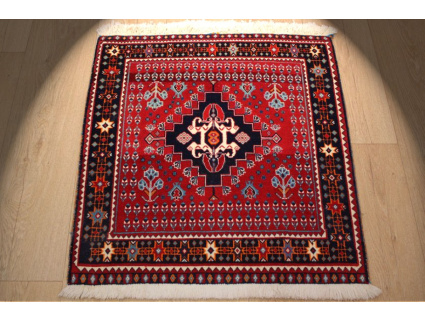 Persian carpet "Ghashghai" oriental 68x66 cm