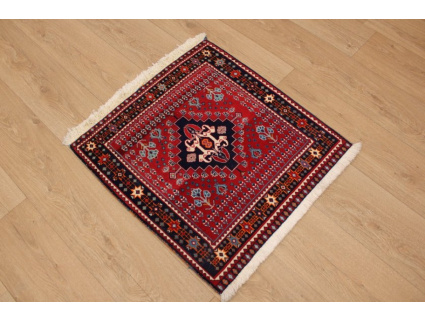 Persian carpet "Ghashghai" oriental 68x66 cm