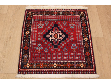 Persian carpet "Ghashghai" oriental 68x66 cm