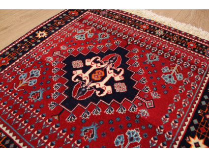 Persian carpet "Ghashghai" oriental 68x66 cm