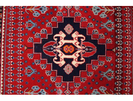 Persian carpet "Ghashghai" oriental 68x66 cm