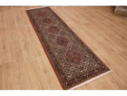 Persian carpet "Bidjar" very stable 288x80 cm Beige