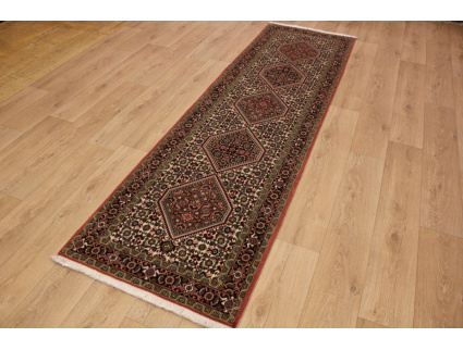 Persian carpet "Bidjar" very stable 288x80 cm Beige