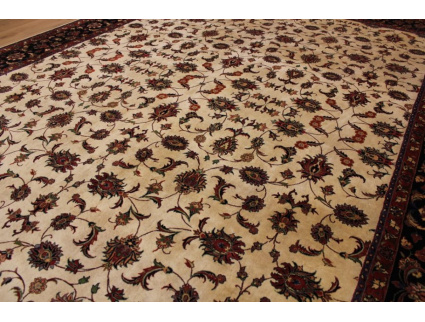 Persian carpet "Bijar" very fine with Silk 360x257 cm