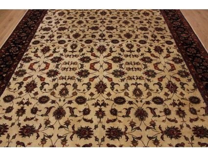 Persian carpet "Bijar" very fine with Silk 360x257 cm