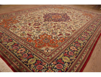 Persian carpet "Ghom" virgin wool 360x250 cm