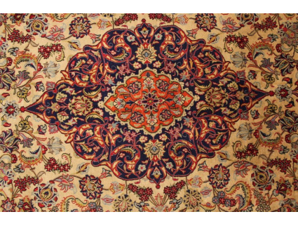 Persian carpet "Ghom" virgin wool 360x250 cm