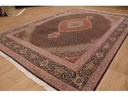 Persian carpet Tabriz Mahi 300x200 cm Black