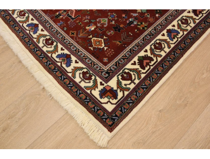 Persian carpet "Ghashghai" with silk 240x184 cm