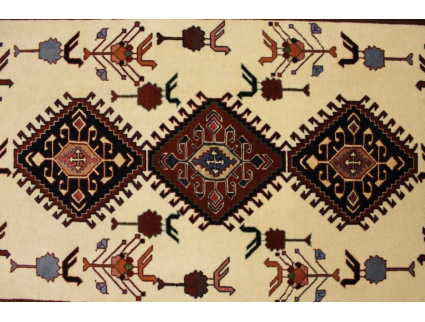 Persian carpet "Ghashghai" with silk 240x184 cm