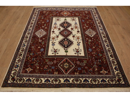 Persian carpet "Ghashghai" with silk 240x184 cm