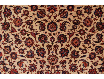 Alter Perserteppich Isfahan 338x210 cm Beige