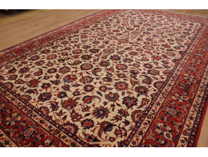 Alter Perserteppich Isfahan 338x210 cm Beige