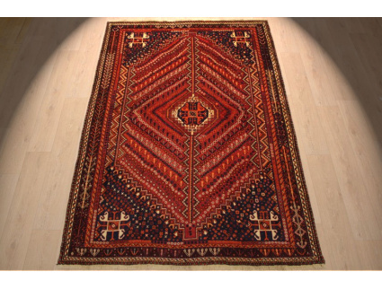 Persian carpet Ghashghai pure wool 252x172 cm