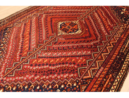 Persian carpet Ghashghai pure wool 252x172 cm