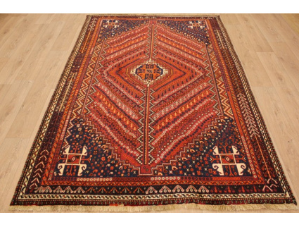 Persian carpet Ghashghai pure wool 252x172 cm