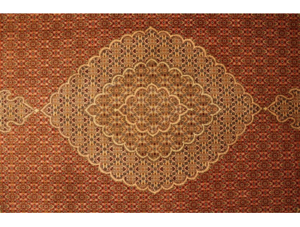 Persian carpet "Taabriz" Mahi with Silk 298x202 cm