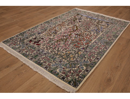 Perser Teppich "Isfahan" mit Seide 172x115 cm