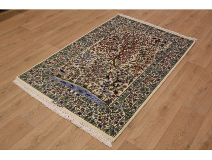 Perser Teppich "Isfahan" mit Seide 172x115 cm