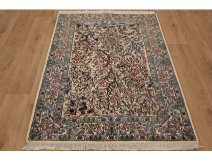 Perser Teppich "Isfahan" mit Seide 172x115 cm