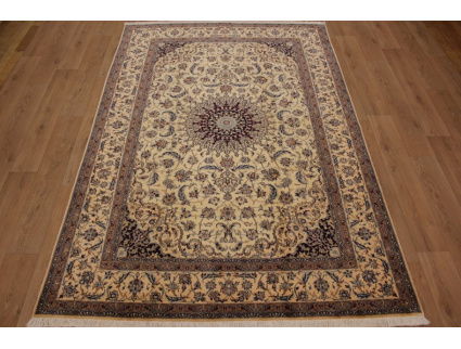 Persian carpet Nain 6la with  silk 303x205 cm