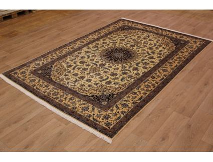 Persian carpet Nain 6la with  silk 303x205 cm