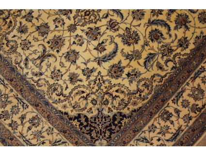 Persian carpet Nain 6la with  silk 303x205 cm