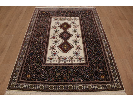 Persian carpet "Ghashghai" pure Wool 215x158 cm Beige