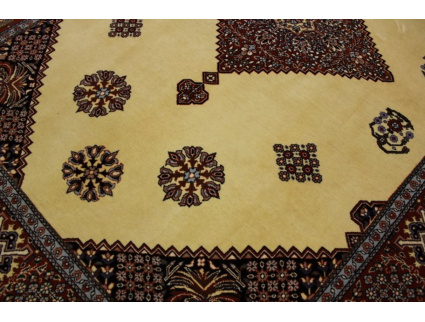 Persian carpet "Ghom" virgin wool 210x145 cm